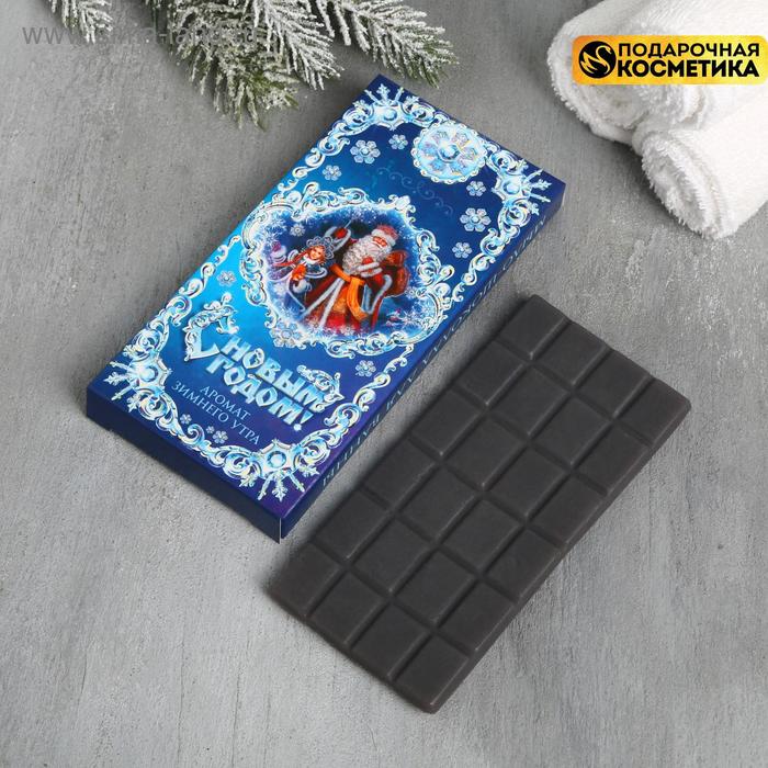 Мыло-шоколад С Новым годом синий 135₽