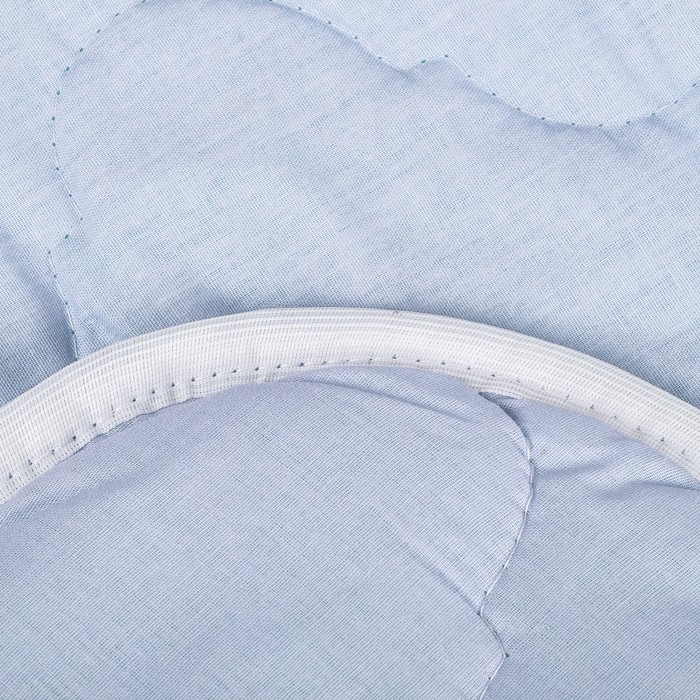 Одеяло всесезонное Адамас "Морские водоросли", размер 140х205 ± 5 см, 300гр/м2, чехол тик