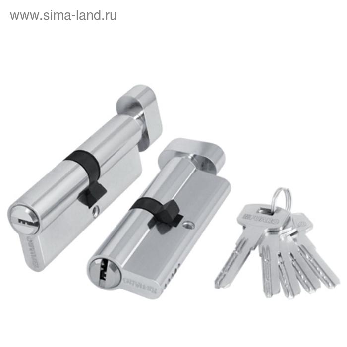 

Цилиндровый механизм с вертушкой 200 ZM 80 мм (30.10.40) CP, 5 кл., цвет хром