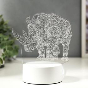 

Светильник "Носорог" LED RGB от сети