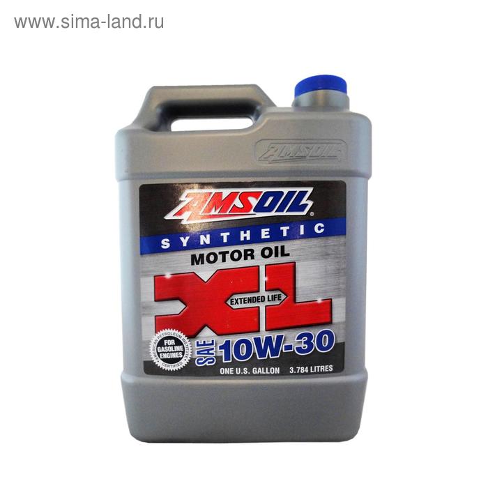фото Моторное масло amsoil xl extended life synthetic motor oil sae 10w-30, 3,78л