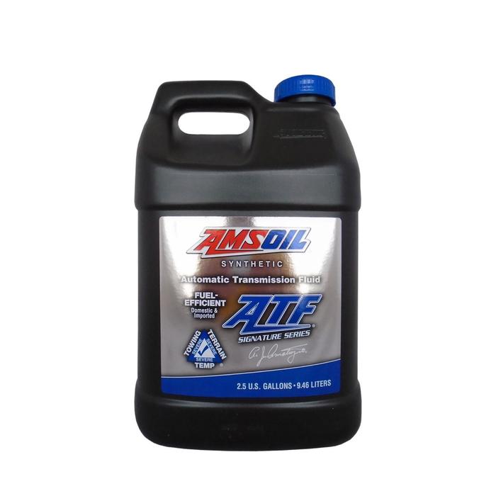 фото Трансмиссионное масло amsoil signature series fuel-efficient synthetic atf, 9.46л