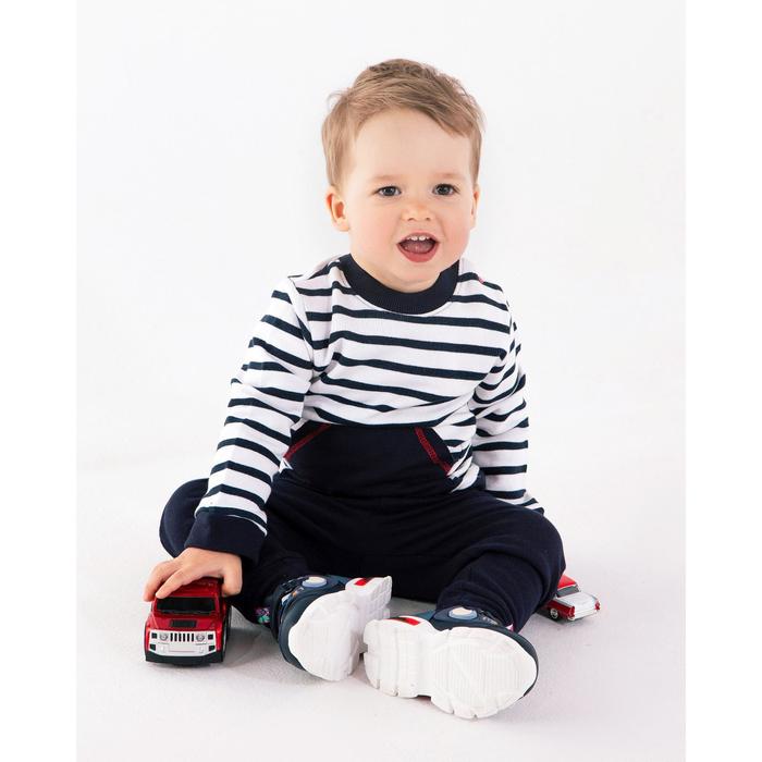 Комплект детский, цвет синий, рост 74 см