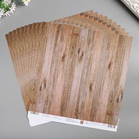 

Бумага для скрапбукинга "Волшебный лес 10" 30.5х30.5 см, 190 гр/м