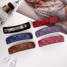 

Заколка-автомат для волос "Восточный блеск" 9*2,5 см, микс