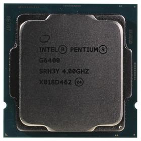 

Процессор Intel Pentium Gold G6400 Original LGA1200, 2x4ГГц, 2666МГц, UHD610, TDP 58Вт, OEM 537359