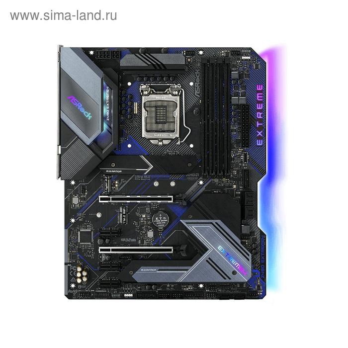 фото Материнская плата asrock z490 extreme4, lga1200, z490, 4xddr4, hdmi, dp, atx