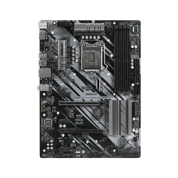 фото Материнская плата asrock z490 phantom gaming 4, lga1200, z490, 4xddr4, hdmi, atx