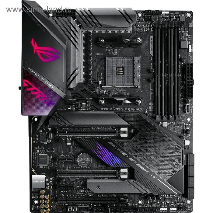 фото Материнская плата asus rog strix x570-e gaming, am4, x570, 4xddr4, hdmi, atx