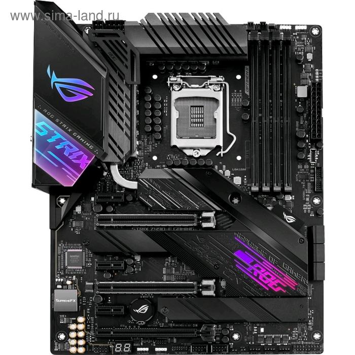 фото Материнская плата asus rog strix z490-e gaming, lga1200, z490, 4xddr4, hdmi, dp, atx