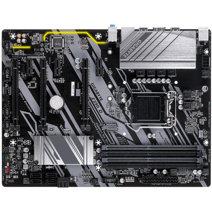 фото Материнская плата gigabyte z390 d, lga1151v2, z390, 4xddr4, hdmi, atx