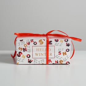 

Коробка для капкейка Hello winter, 16 х 16 х 7,5 см