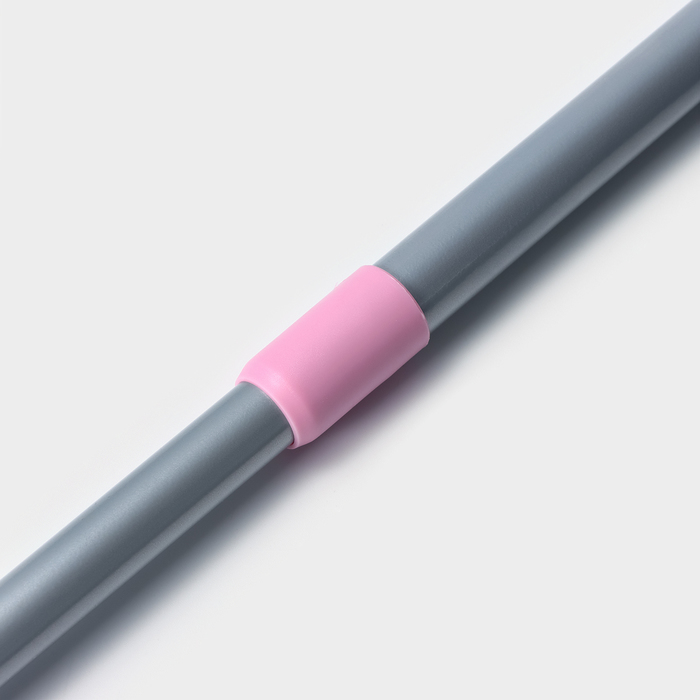 Швабра для мытья пола плоская с телескопической ручкой Raccoon, 40×14×90(120) см, микрофибра