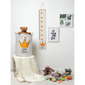 

Корзинка текстильная Этель "Little queen" 34х43 см, водонепроницаемая