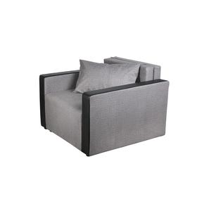 Кресло-кровать "Милена-2" ткань серый велюр