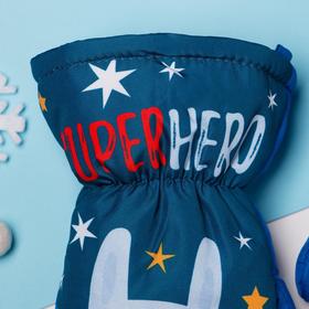 

Рукавицы (варежки) зимние KAFTAN "Hero" р.13 (3-4 года), синий