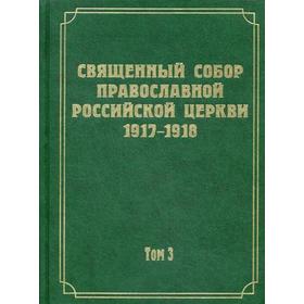 

Документы Священного Собора Православной Российской Церкви 1917-1918 годов. Т. 3. Протоколы Священного Собора