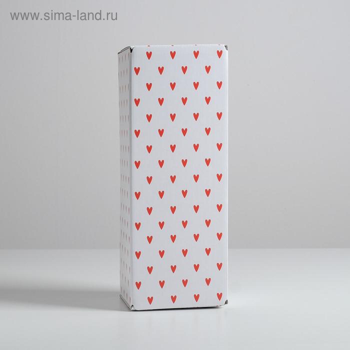 Коробка складная «С любовью», 12 х 33,6 х 12 см