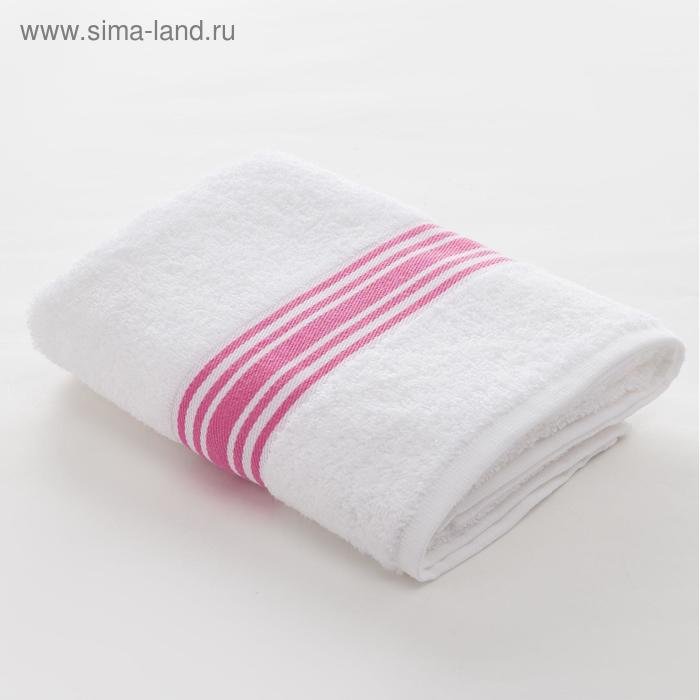 

Полотенце махровое LoveLife «Полосы» 50*90 см, цв. розовый 100% хл, 360 гр/м2