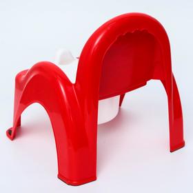 Горшок-стульчик «Машинки», цвет красный от Сима-ленд