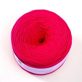 

Пряжа трикотажная широкая "Saltera" 100м/300гр, ширина 7-9 мм (26 малина)