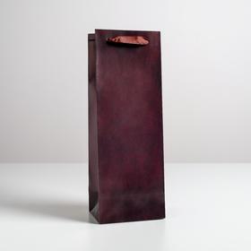 

Пакет ламинированный под бутылку Present just for you, 13 x 36 x 10 см
