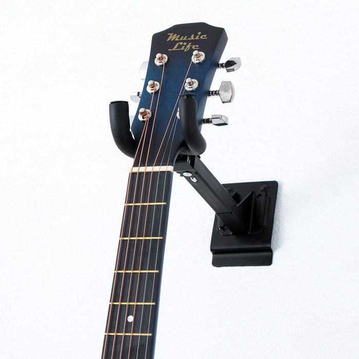 Держатель для гитары настенный hercules gsp39sb plus держатель гитары на стену