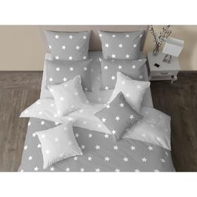 

КПБ «Амор графит» 1,5 сп, размер 180 x 220 см, 210 х 145 см, 50 x 70 см - 2 шт.