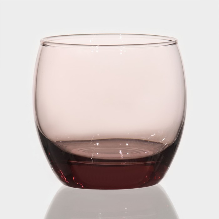 стакан низкий гастон 90мл luminarc n6503 Стакан стеклянный низкий Luminarc SALTO, 320 мл, цвет розовый