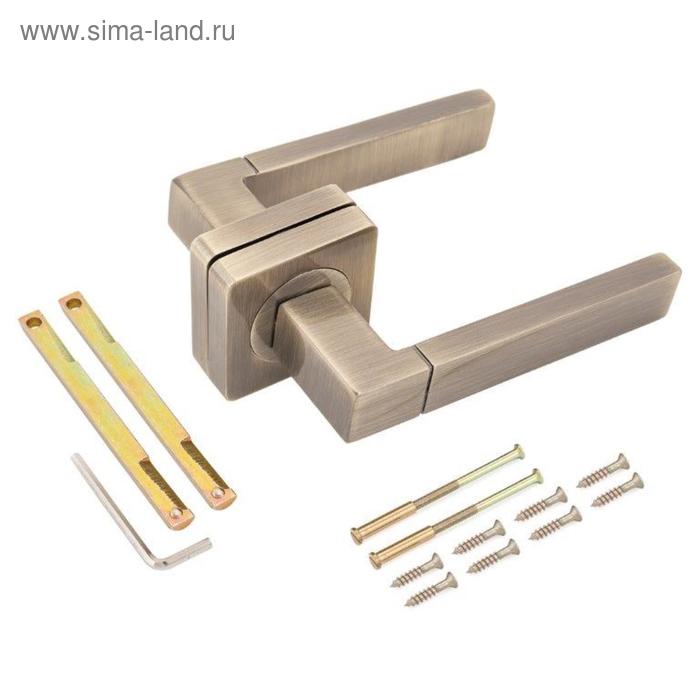 

Комплект ручек RENZ DH 51-02 АВ Милан антик, цвет бронза