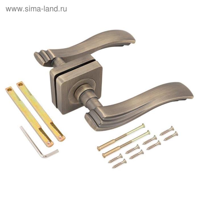 Комплект ручек RENZ DH 58-02 МАВ Джулия, цвет бронза античная матовая