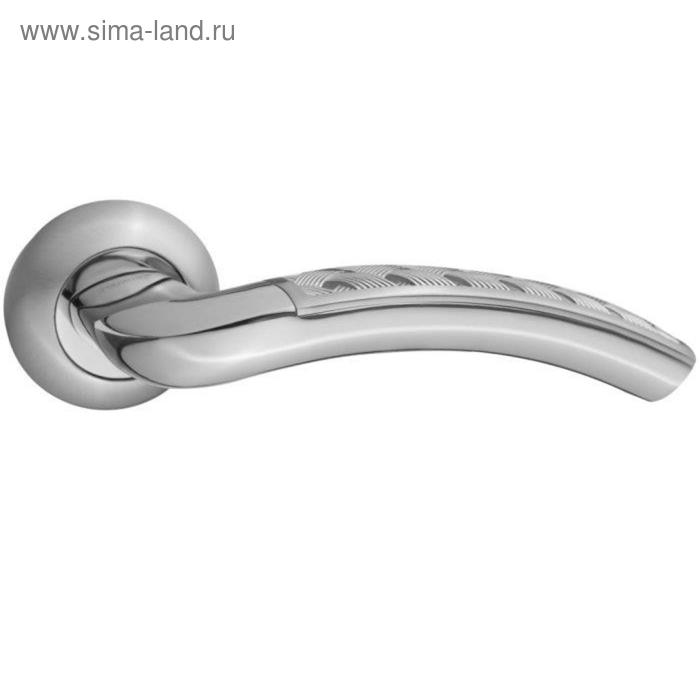 

Комплект ручек RENZ DH 39-08 SN/NP Лорето, цвет никель матовый/никель блестящий