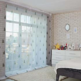 

Комплект тюлей "Этель" Елочки 145*260 см-2 шт, 100% п/э