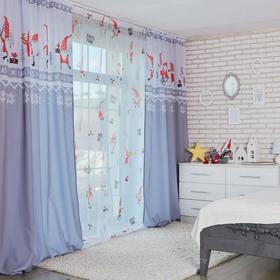 

Комплект штор "Этель" Xmas time 145*260 см-2 шт, 100% п/э, 140 г/м2