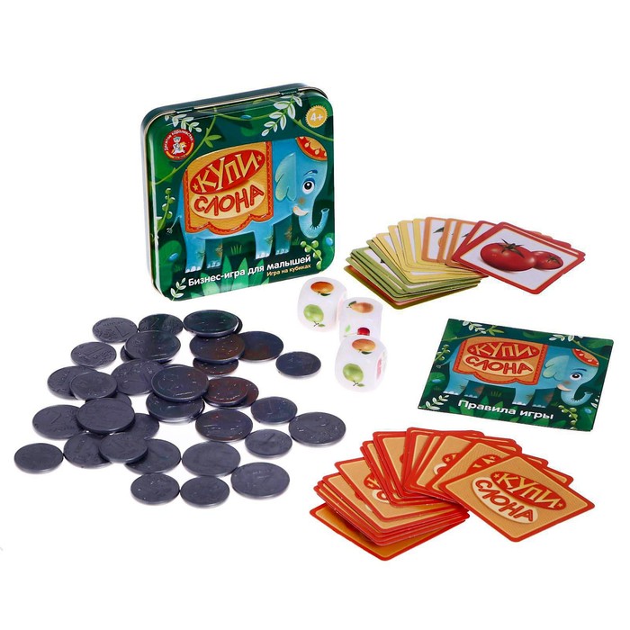 Настольная игра «Купи слона» настольная игра десятое королевство купи слона