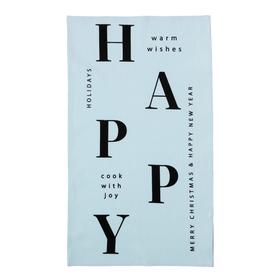 

Полотенце Этель "Happy holidays" 32*58 (±3 см), 100% хлопок