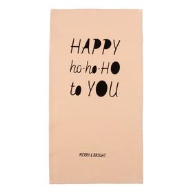 

Полотенце Этель "Happy ho-ho-ho" 32*58 (±3 см), 100% хлопок