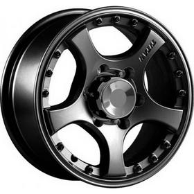 

Диск литой SKAD Титан 7x16 5x139.7 ET35 d109.7 чёрный-бархат