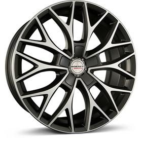 

Диск литой Borbet DY 8x18 5x112 ET30 d66,5 Dark Grey Polished Matt