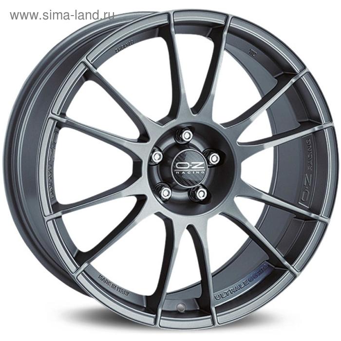 фото Диск литой oz ultraleggera 7x17 4x100 et37 d68 matt graphite silver