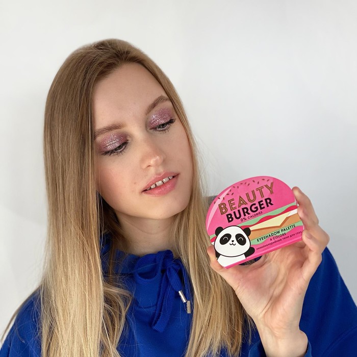 

Палетка теней для глаз Beauty Burger, 4 цвета