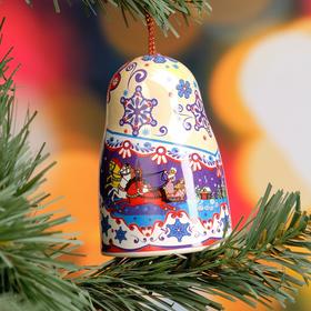 

Сувенир-колокольчик "Снегурочка", керамика