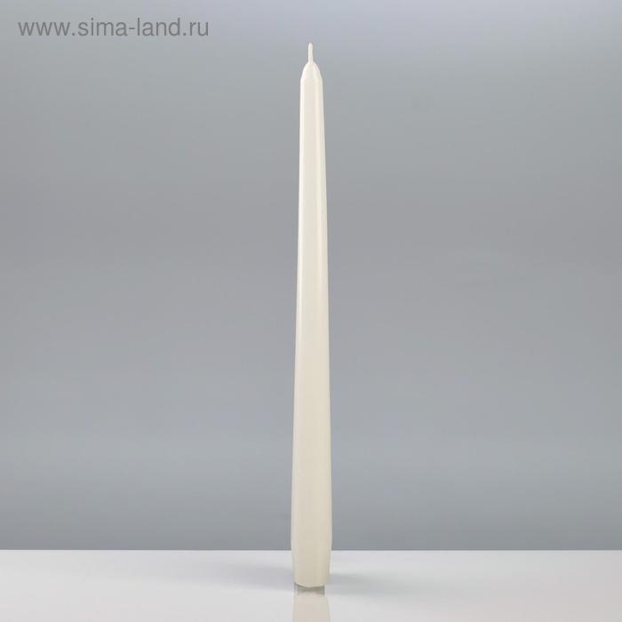 

Свечи античные лакированные №2, 2,2×30см, белый