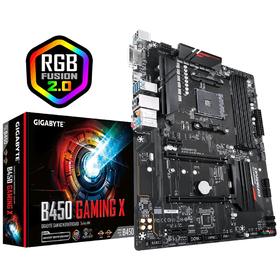 

Материнская плата Gigabyte B450 GAMING X, AM4, B450, 4xDDR4, DVI, HDMI, ATX