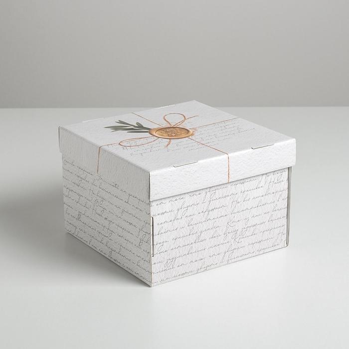 

Коробка складная «Эко», 22х 22 х 15 см