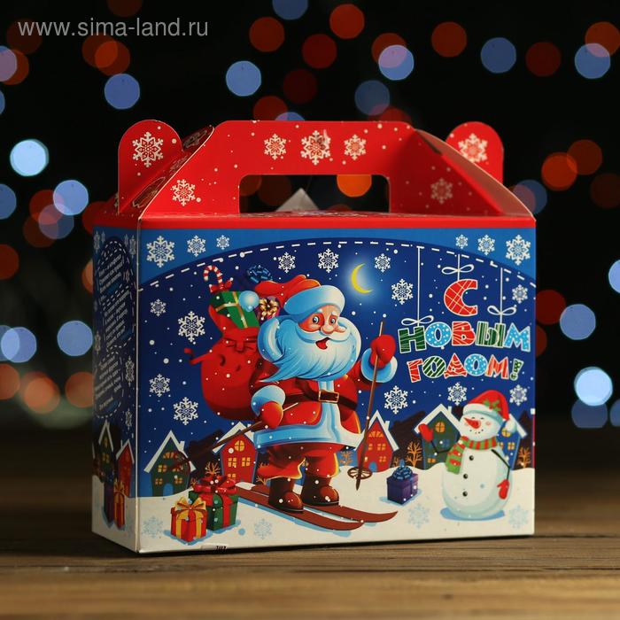фото Новогодний подарок «сумка санты» 300 г сласти