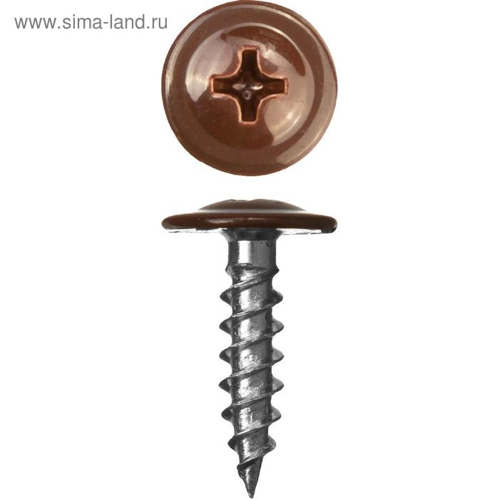 

Саморезы ПШМ для листового металла "ЗУБР", RAL-8017, цвет шоколадно-коричневый, 25х4.2 мм, 400 шт.