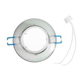 

Светильник встраиваемый влагозащищенный Ecola MR16 DL80, GU5.3, IP65, 32х93, цвет хром