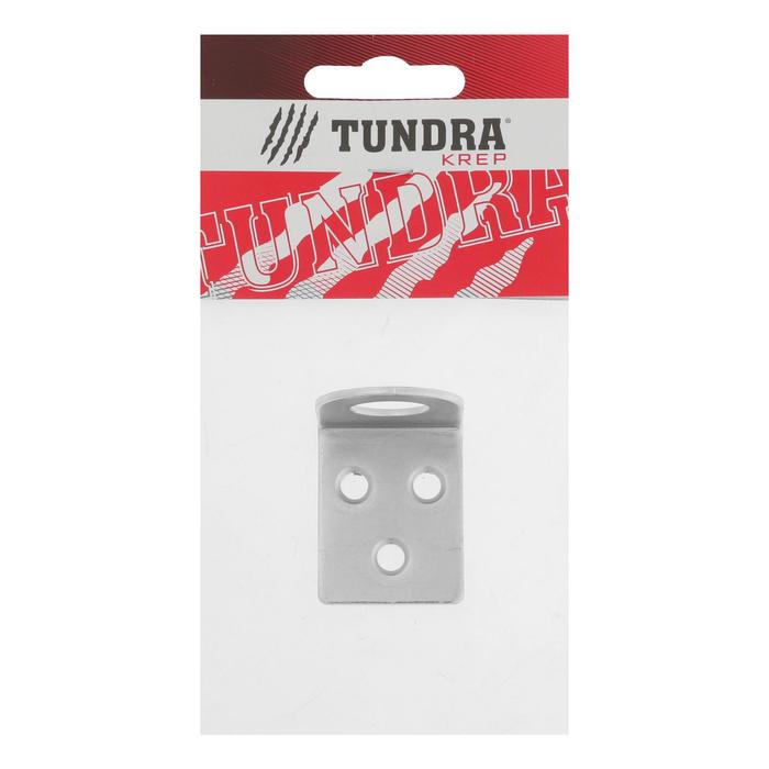 Пробой-ушко TUNDRA, гнутое, 30х70 мм, цинк, в упаковке 1 шт.