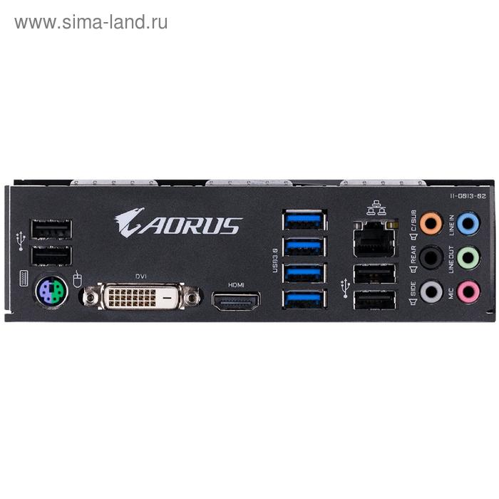 фото Материнская плата gigabyte b450 aorus elite, am4, b450, 4xddr4, dvi, hdmi, atx